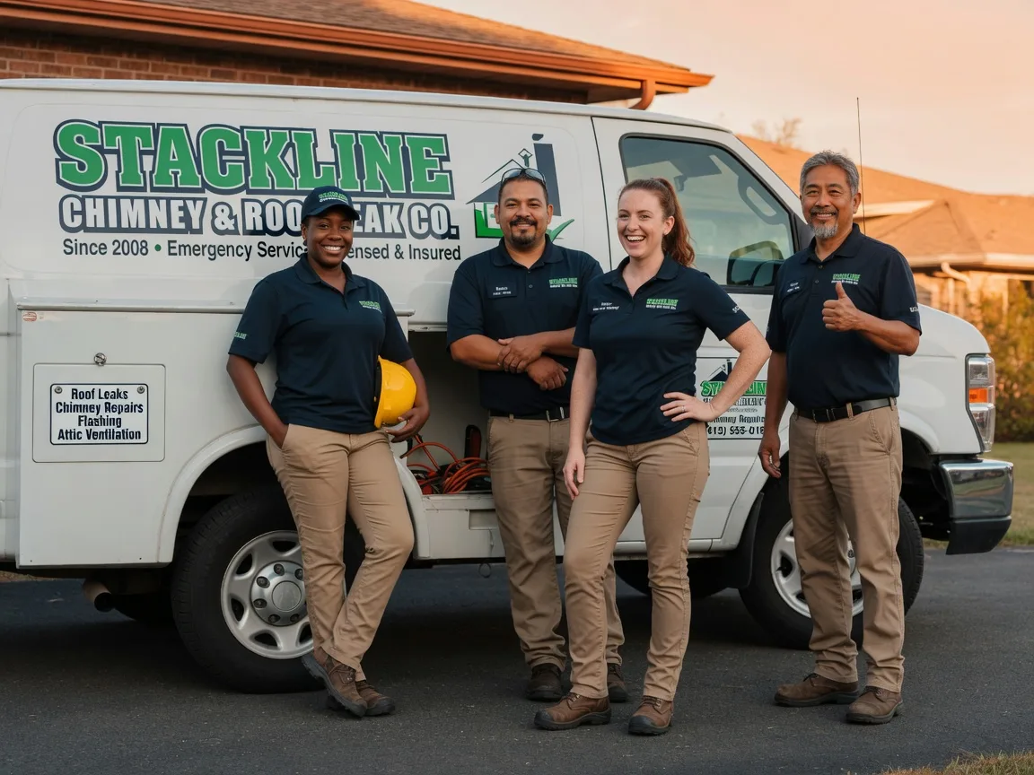 Chimney flashing repair company in Hopewell, VA
